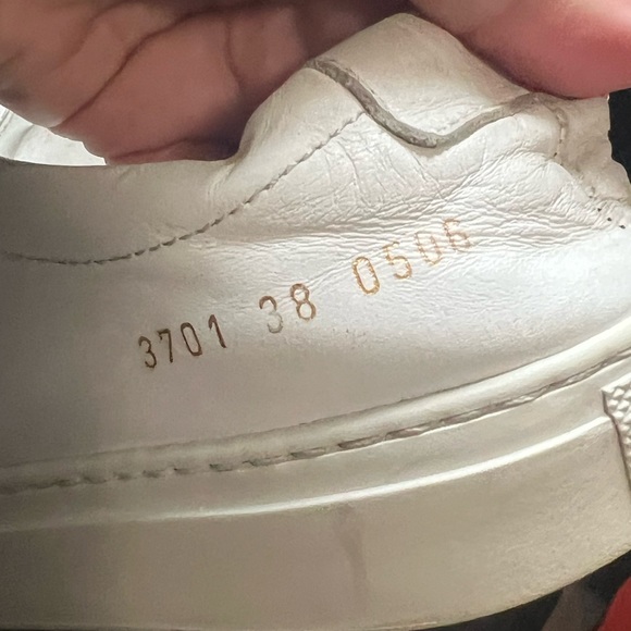 Common Projects Tournament White - Size EU 38 US 8 - Picture 5 of 11